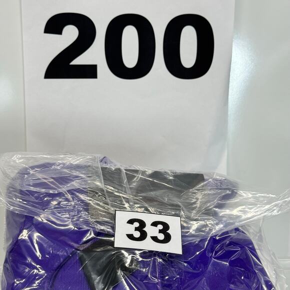 Nike Vapor Pro Football Training Jersey Purple/White 845929-546 Sz Large - Picture 8 of 8